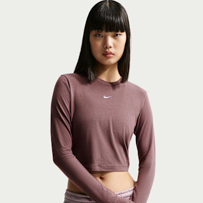 Nike Sportswear Chill Knit Women's Slim Long-Sleeve Cropped Top